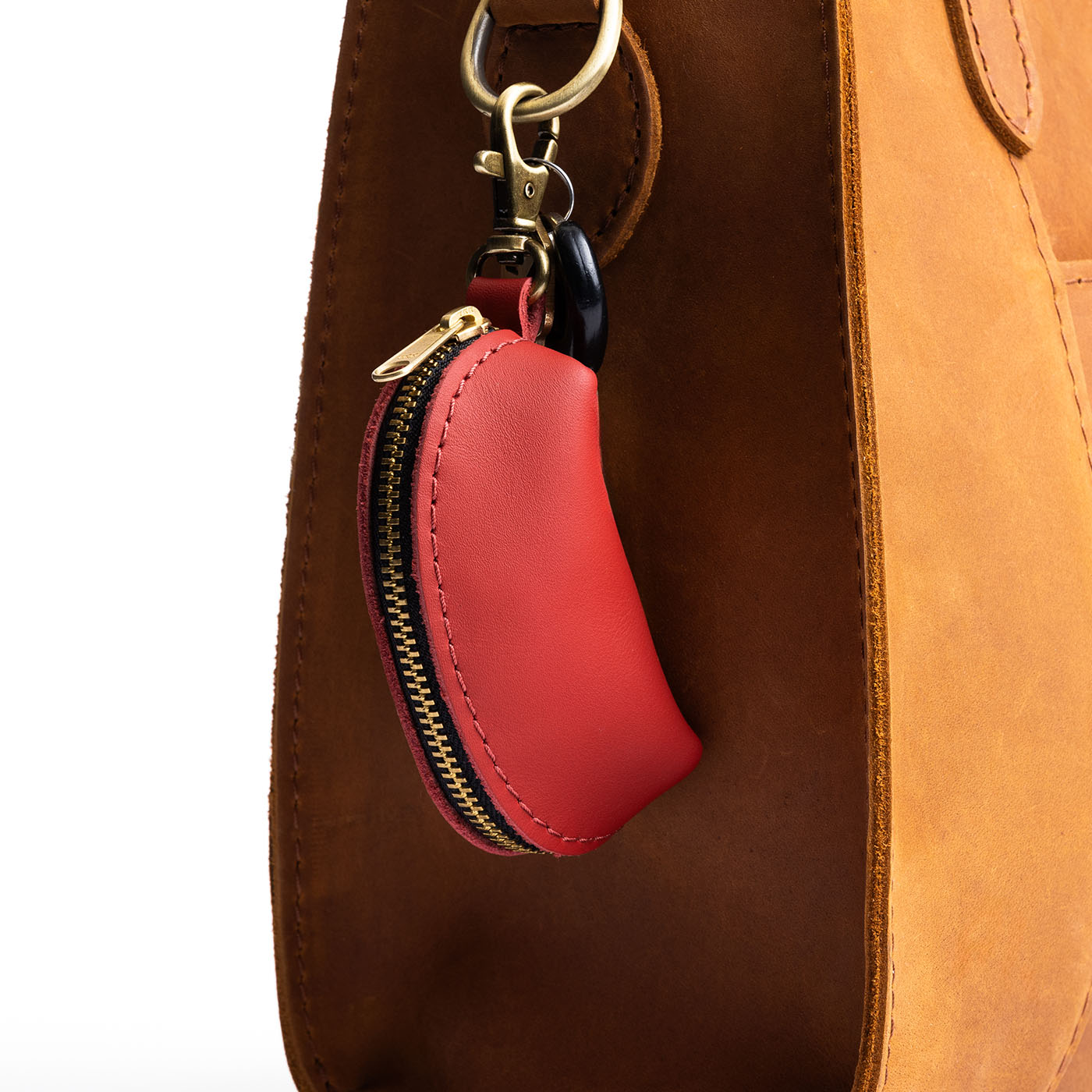 Taco Keychain with Swivel Clasp & Zipper Closure | Mini Taco Pouch