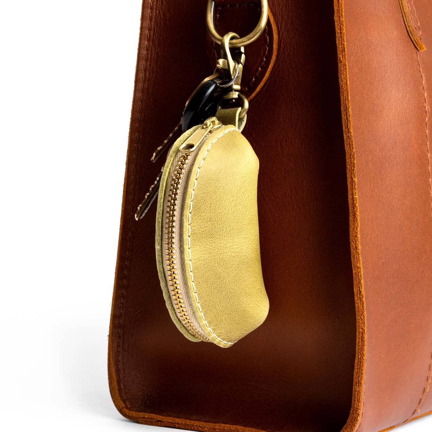Taco Keychain with Swivel Clasp & Zipper Closure | Mini Taco Pouch