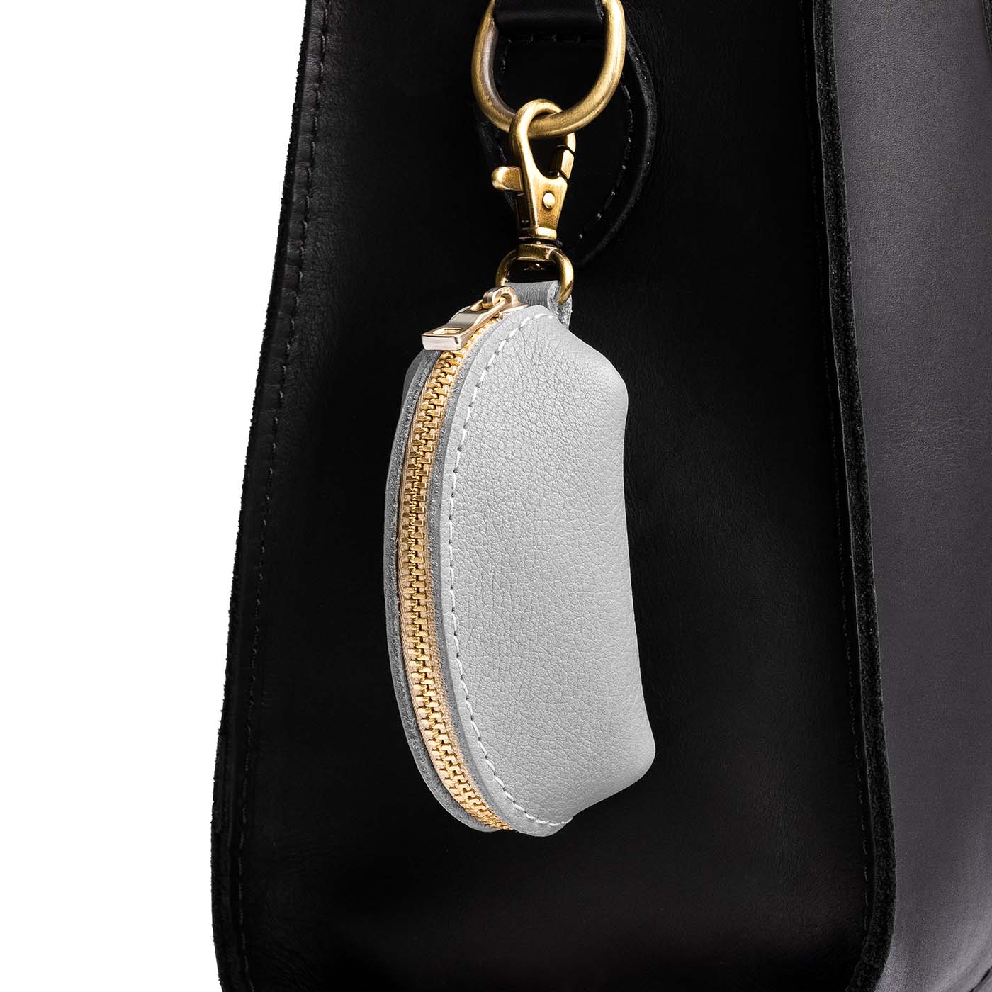 Taco Keychain with Swivel Clasp & Zipper Closure | Mini Taco Pouch