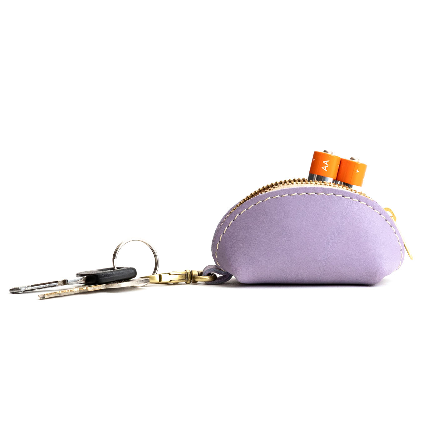 Taco Keychain with Swivel Clasp & Zipper Closure | Mini Taco Pouch