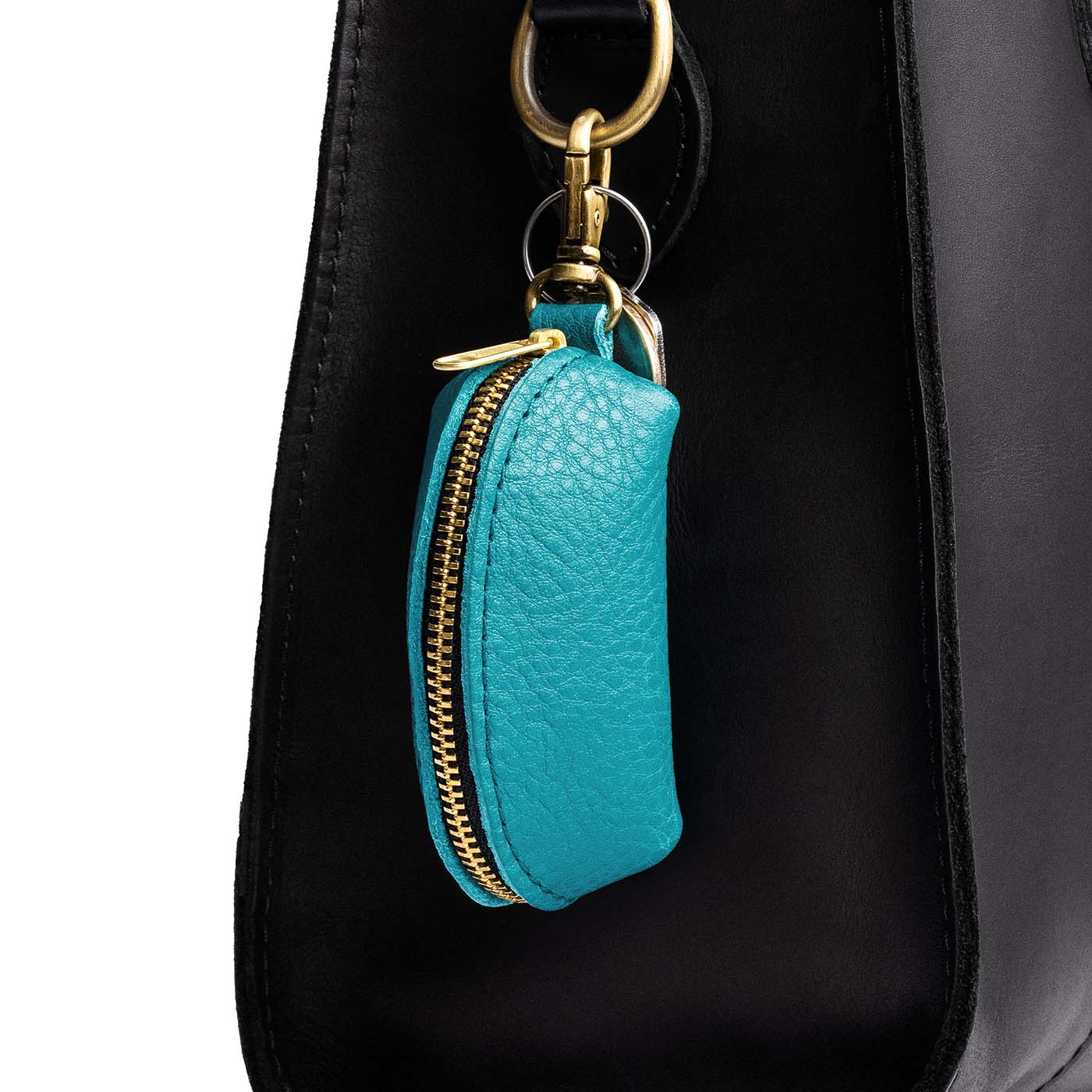 Taco Keychain with Swivel Clasp & Zipper Closure | Mini Taco Pouch