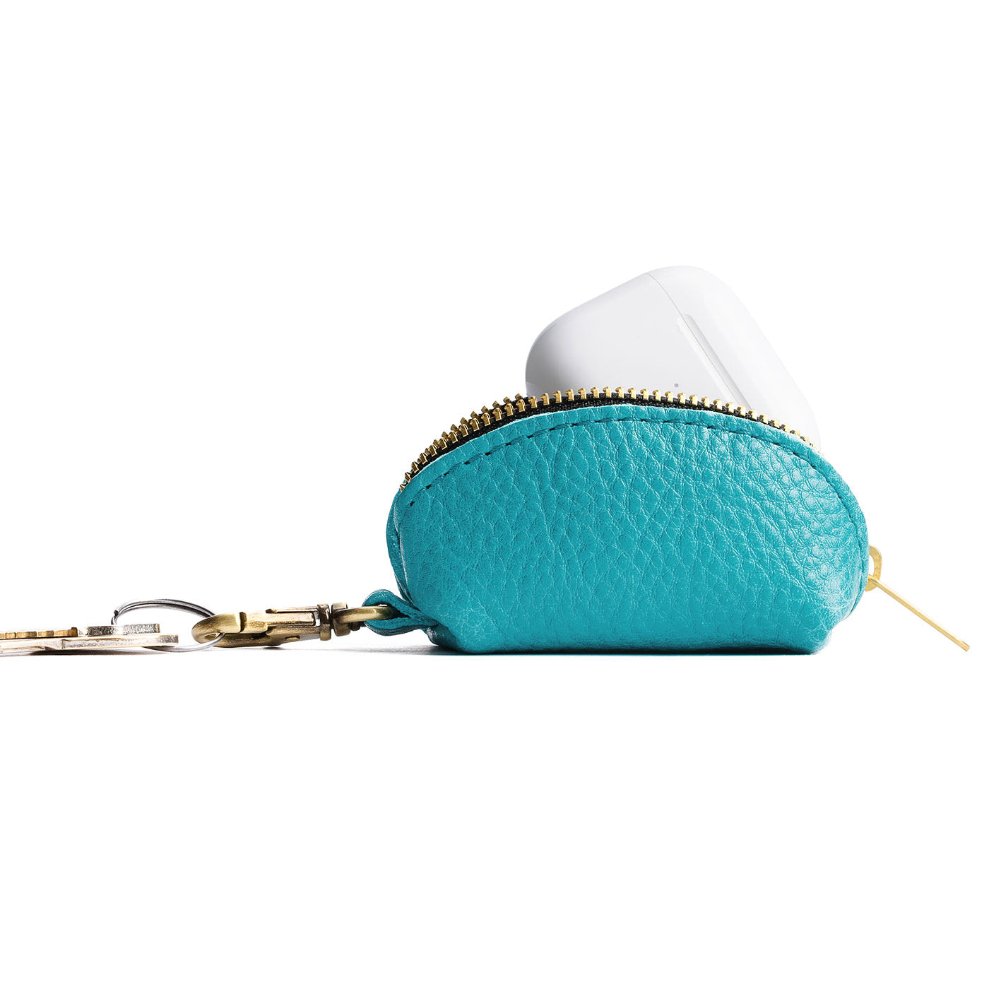 Taco Keychain with Swivel Clasp & Zipper Closure | Mini Taco Pouch