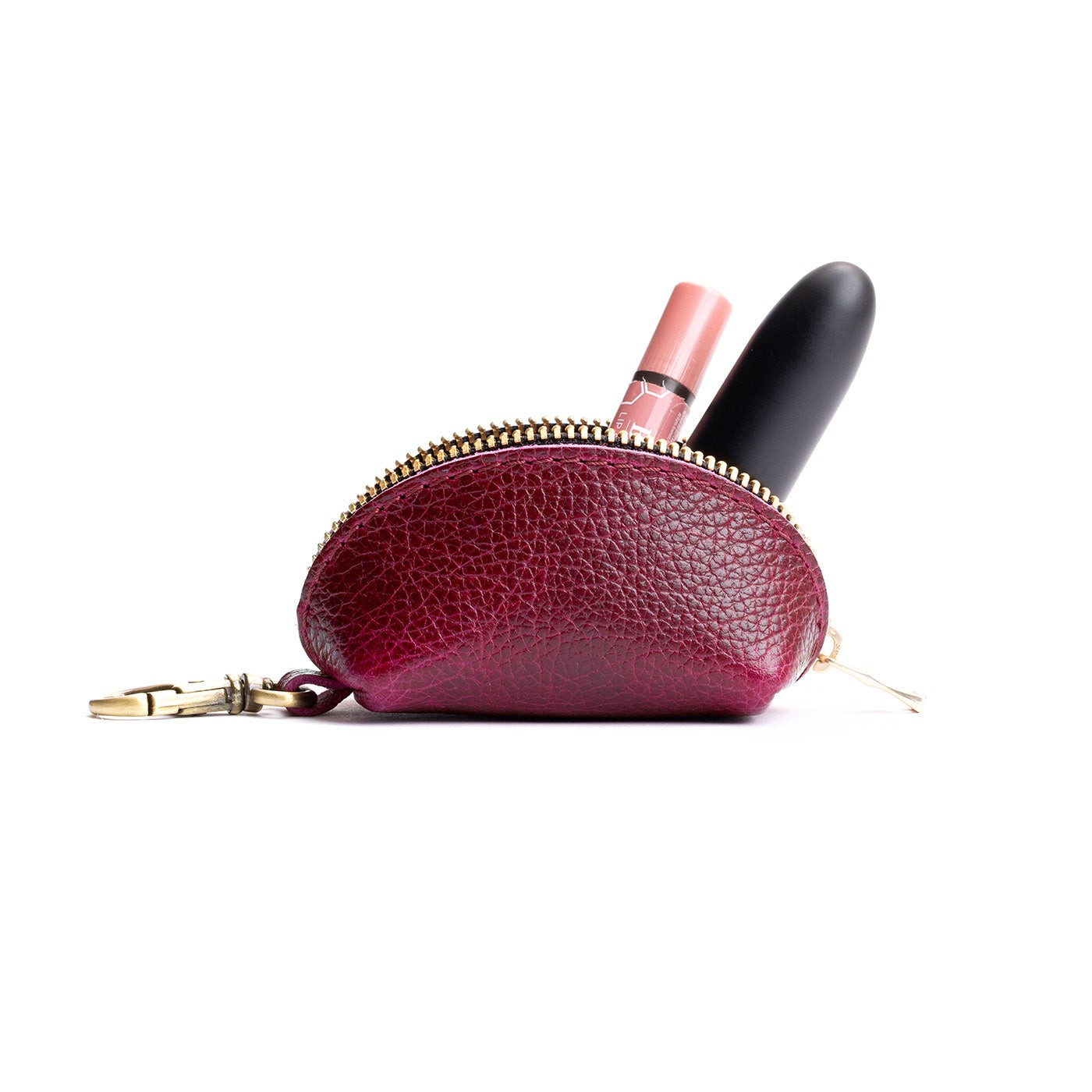 Taco Keychain with Swivel Clasp & Zipper Closure | Mini Taco Pouch