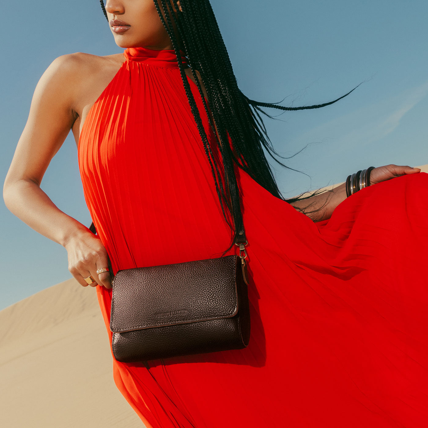 Stylish Metro Crossbody Bag with Hidden Magnet Closure | Almost Perfect