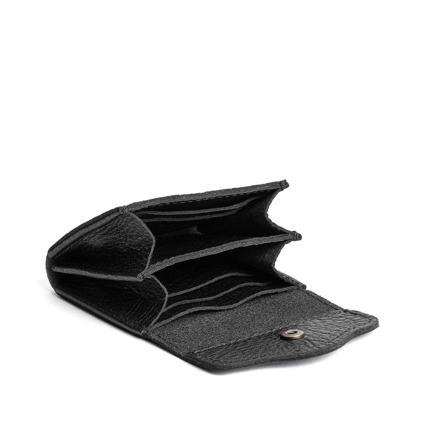 Compact Minimalist Wallet with Snap Closure & Card Slots | Small Bozeman