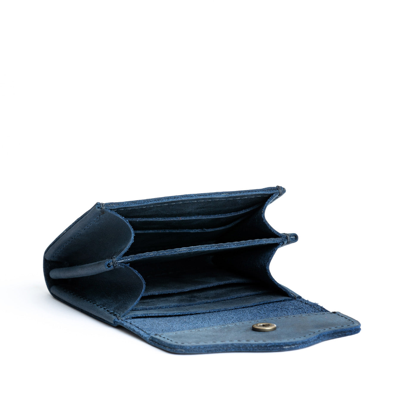 Compact Minimalist Wallet with Snap Closure & Card Slots | Small Bozeman