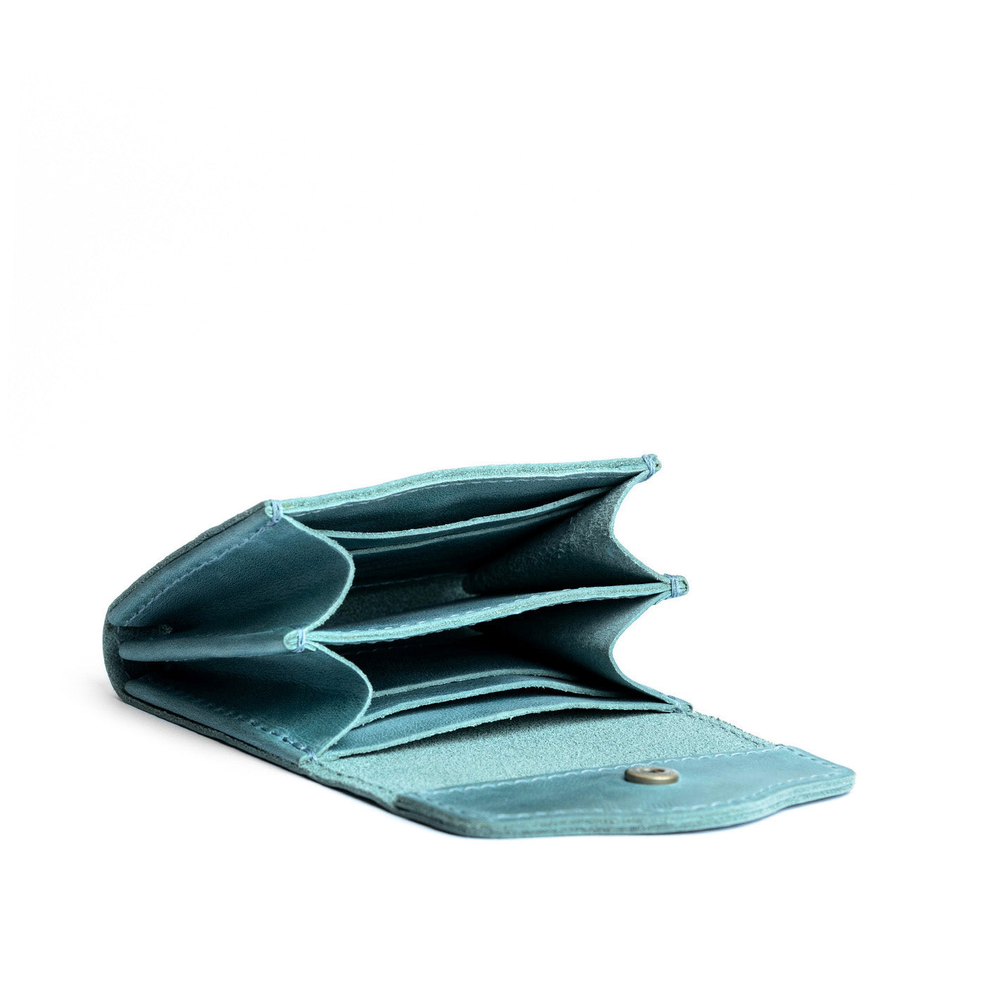 Compact Minimalist Wallet with Snap Closure & Card Slots | Small Bozeman