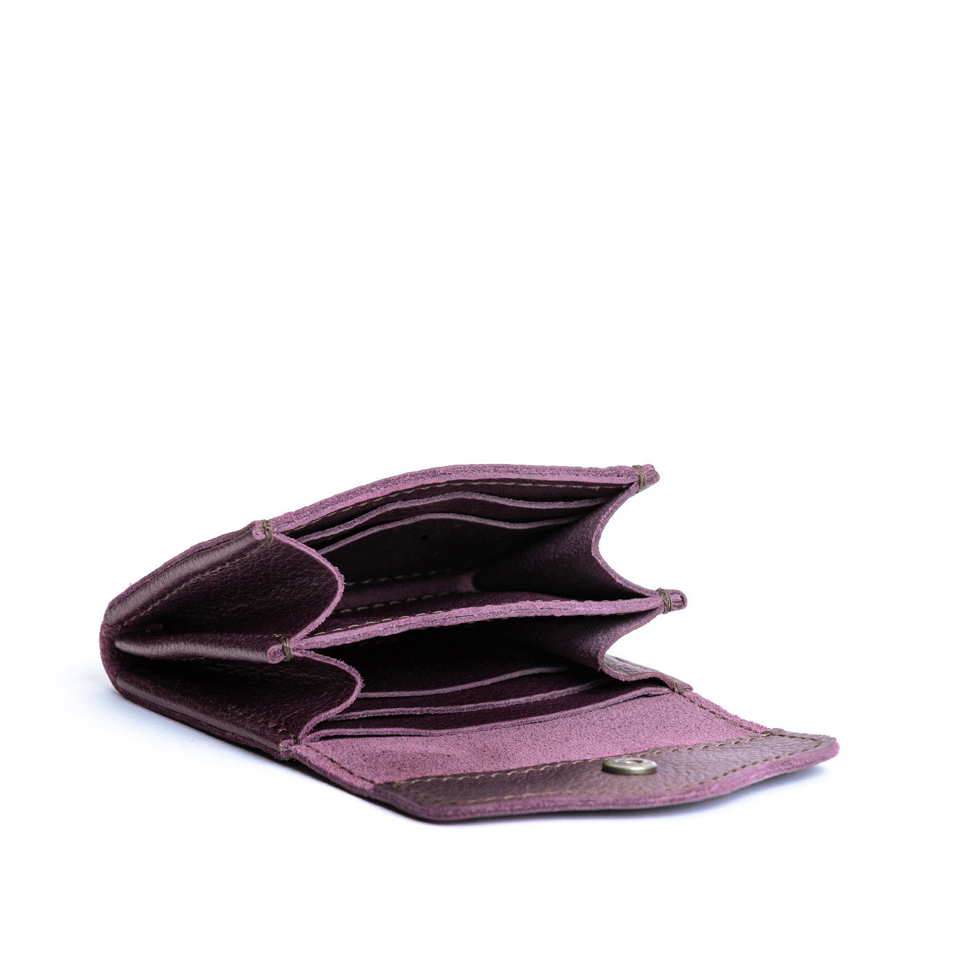 Compact Minimalist Wallet with Snap Closure & Card Slots | Small Bozeman