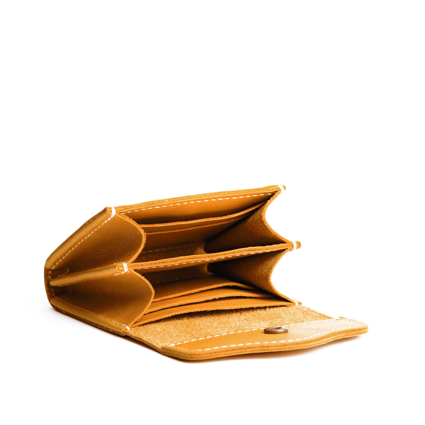 Compact Minimalist Wallet with Snap Closure & Card Slots | Small Bozeman