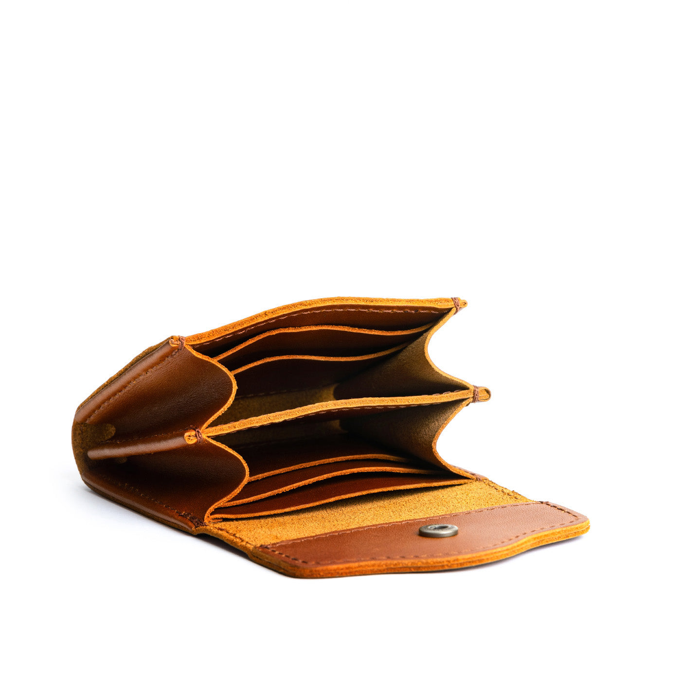 Compact Minimalist Wallet with Snap Closure & Card Slots | Small Bozeman