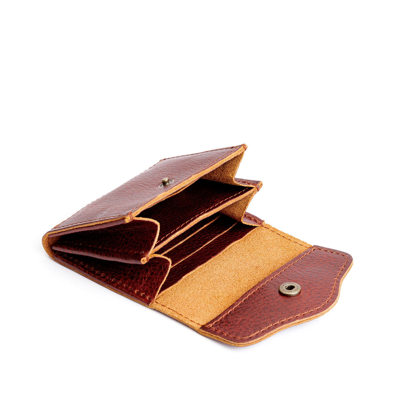 Compact Minimalist Wallet with Snap Closure & Card Slots | Small Bozeman