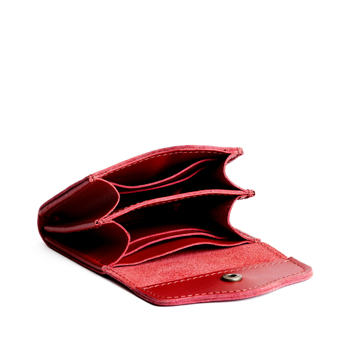 Compact Minimalist Wallet with Snap Closure & Card Slots | Small Bozeman