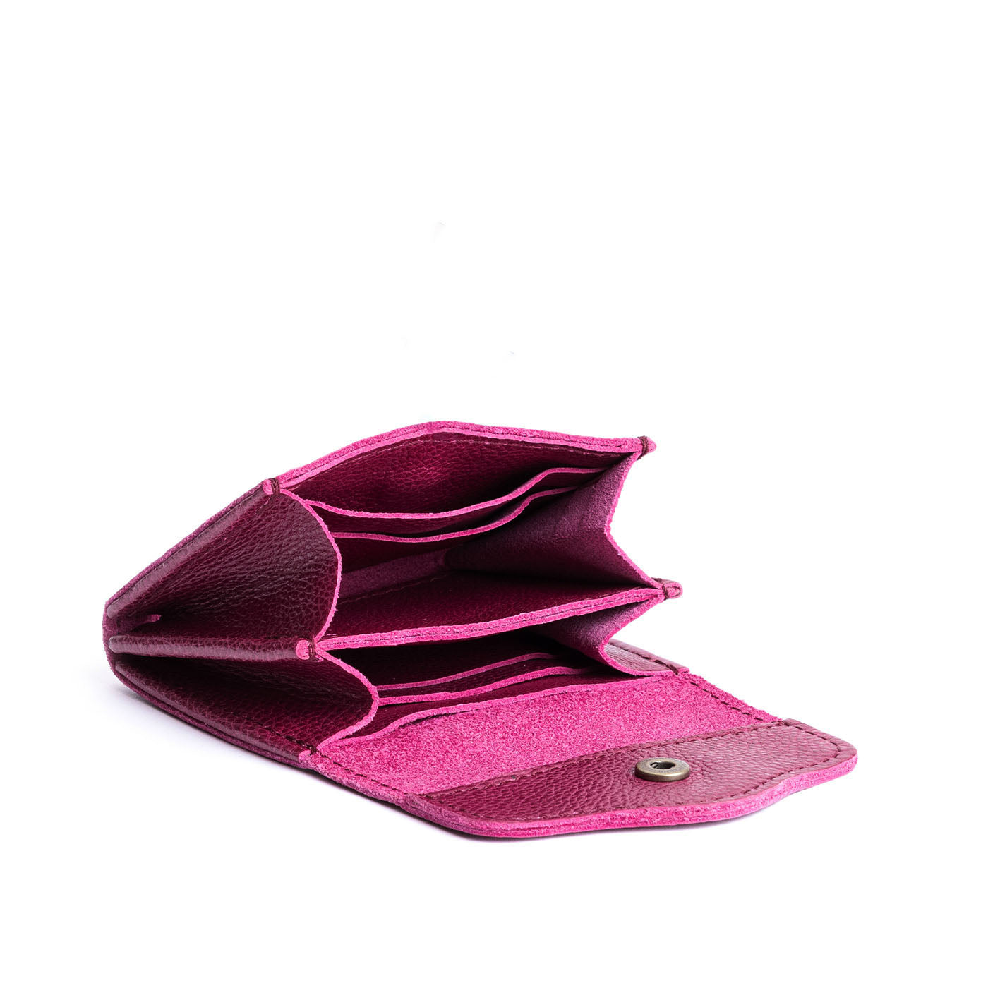 Compact Minimalist Wallet with Snap Closure & Card Slots | Small Bozeman
