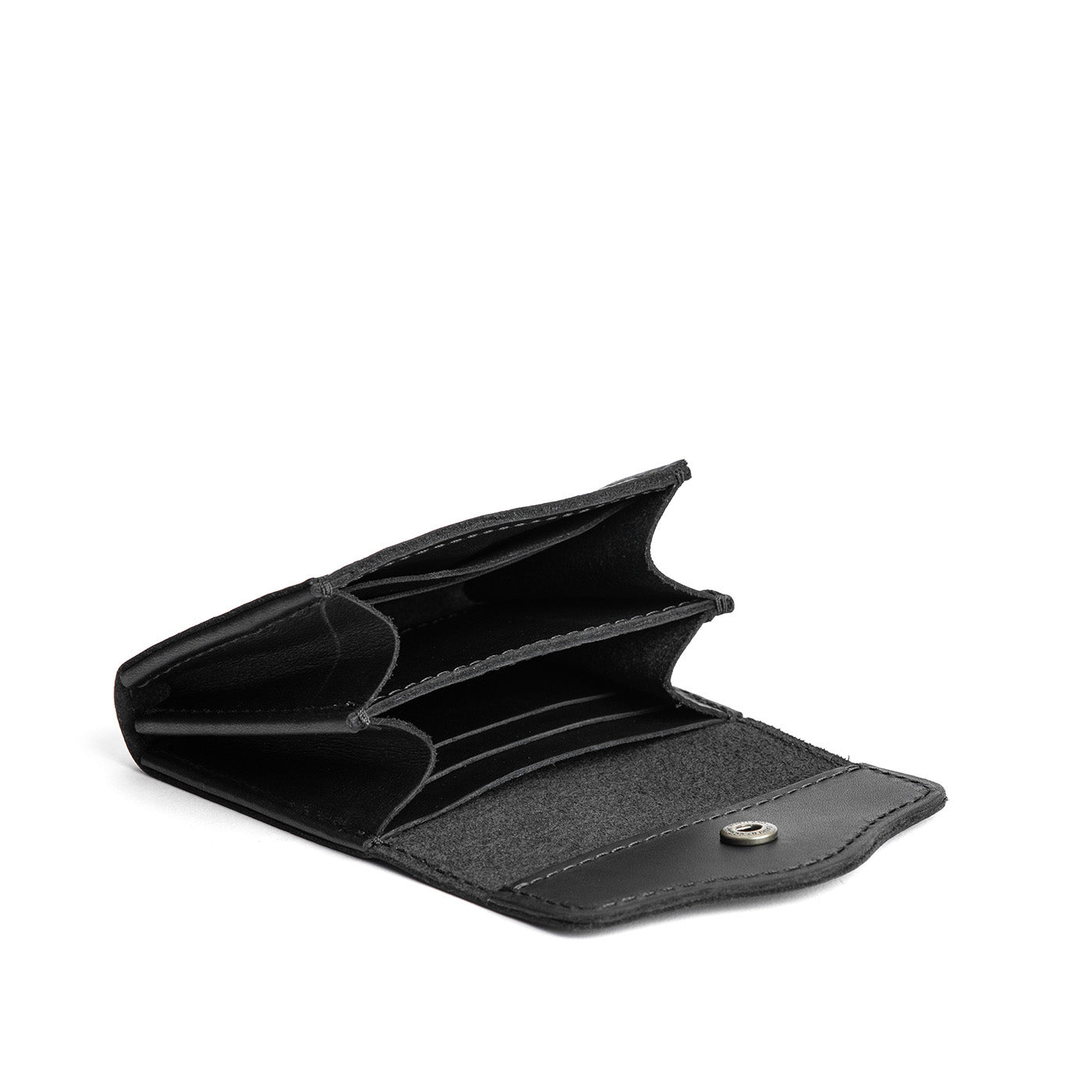 Compact Minimalist Wallet with Snap Closure & Card Slots | Small Bozeman