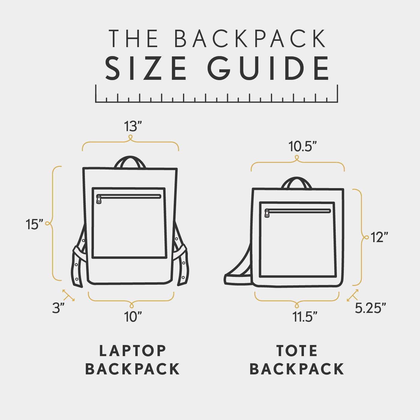 Full Grain Leather Tote Backpack with Zipper Closure | Almost Perfect
