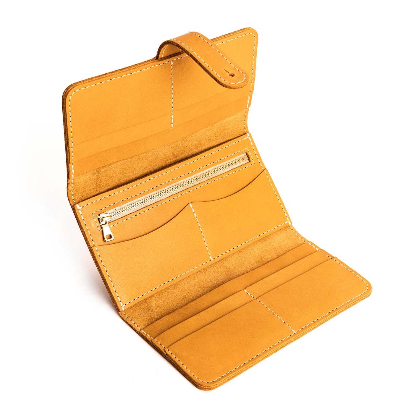 Women's Trifold Wallet with Card Slots & Zippered Pocket | Almost Perfect