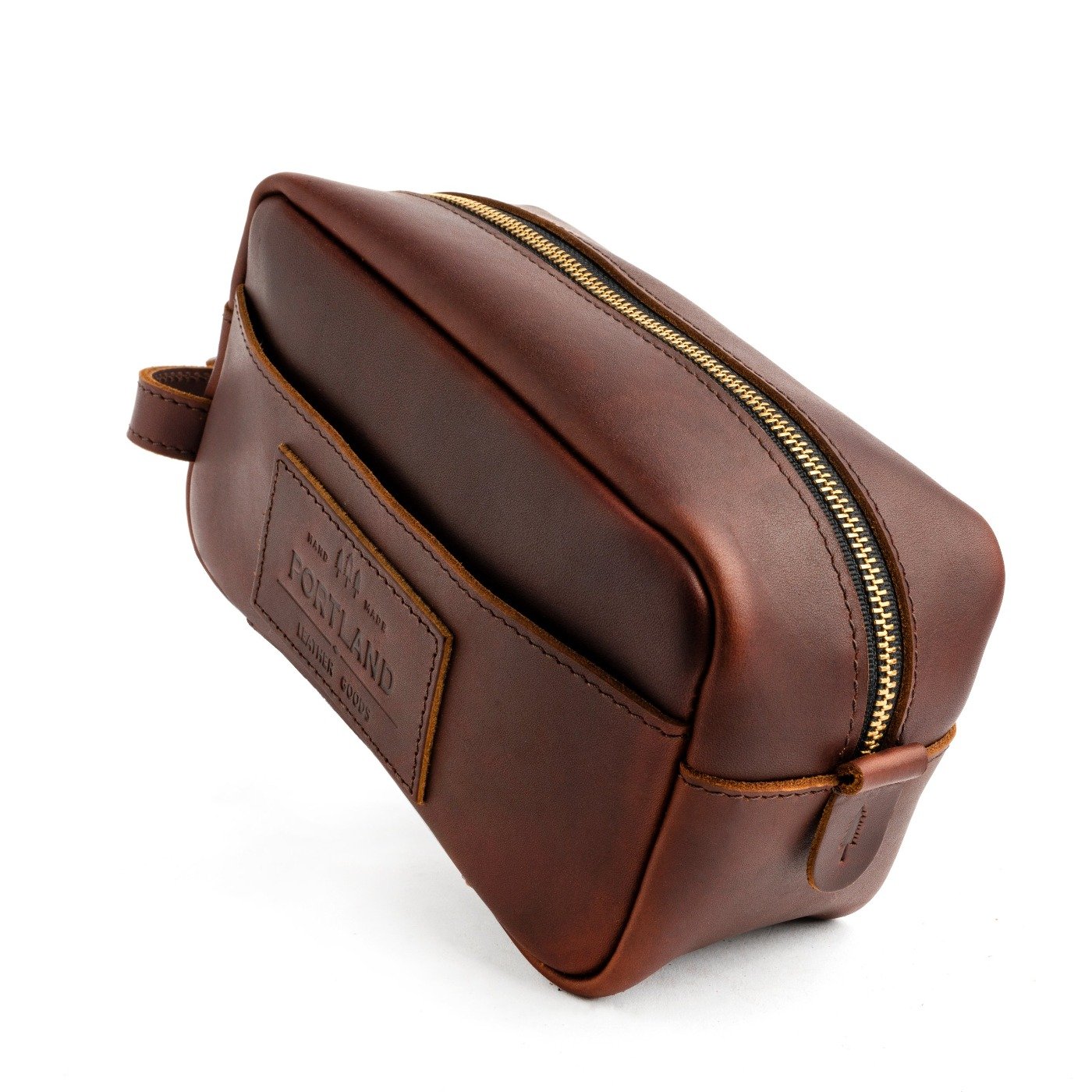 Leather Dopp Kit for Travel & Everyday Use | Deluxe Toiletry Bag