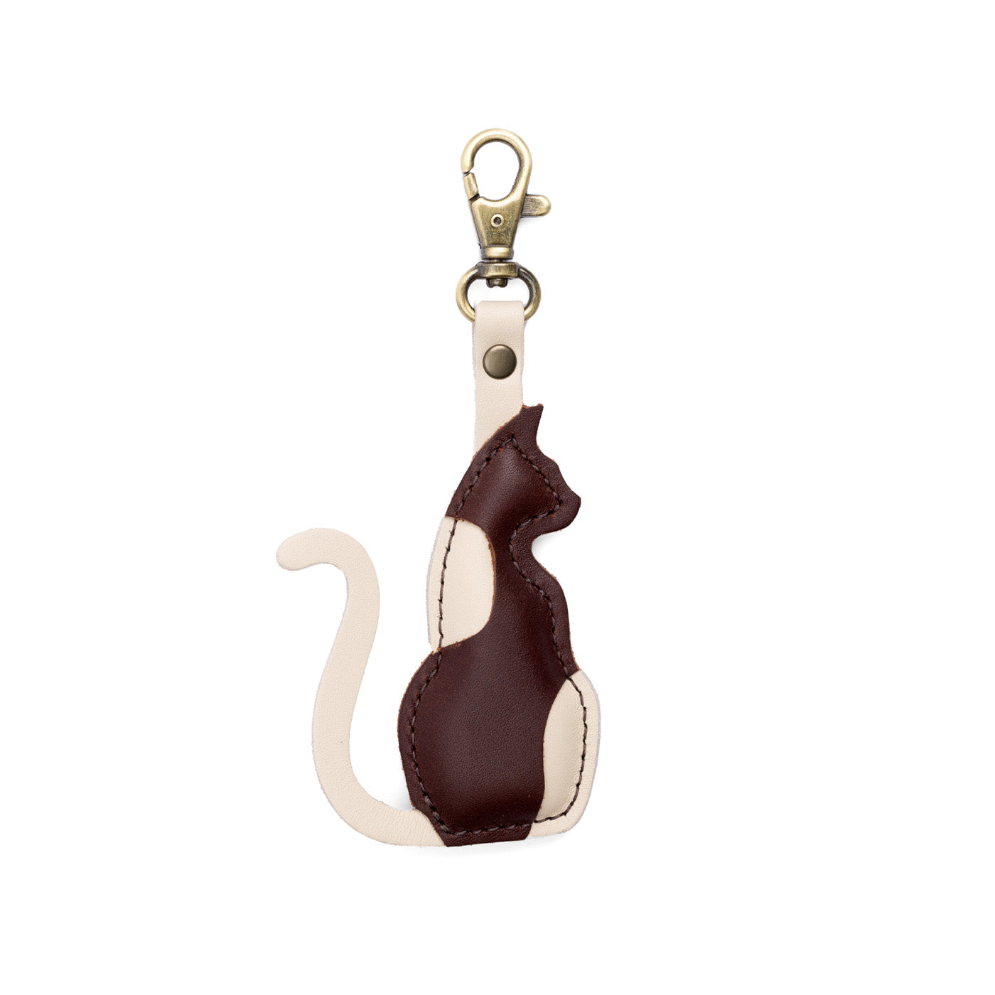 Leather Keychain with Swivel Clasp | Duchess Keychain