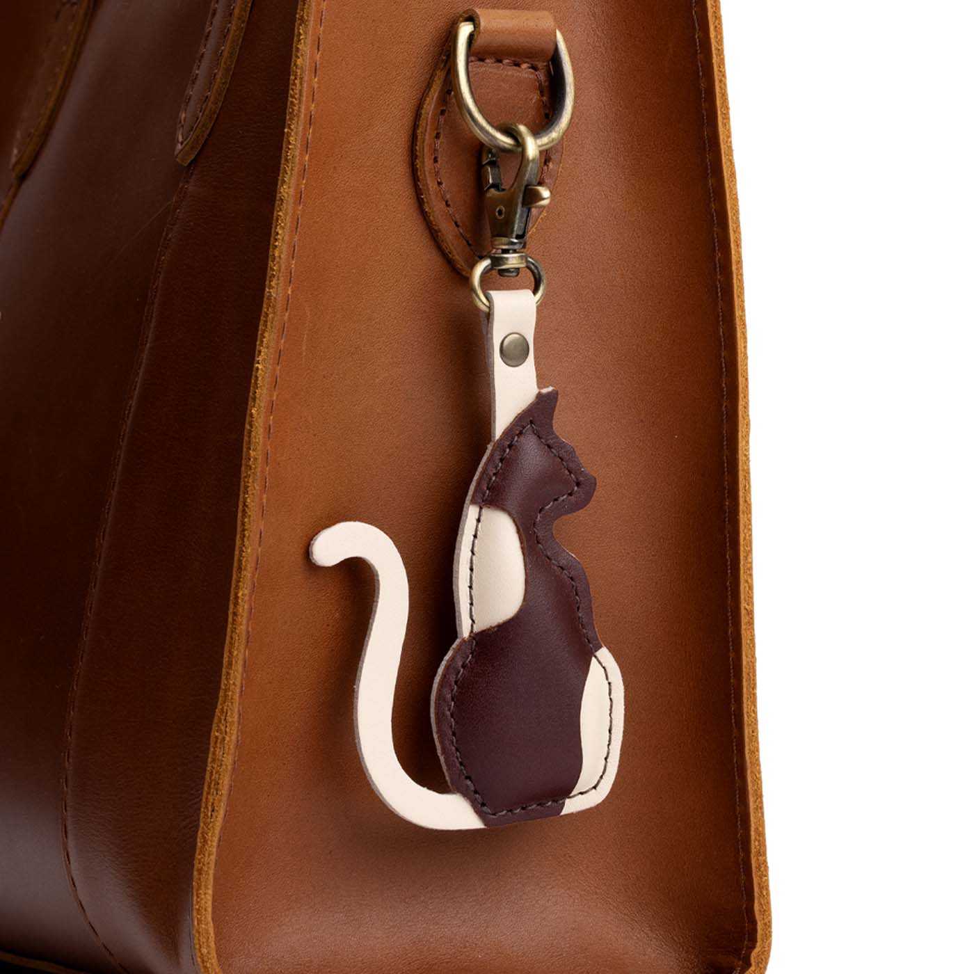Leather Keychain with Swivel Clasp | Duchess Keychain