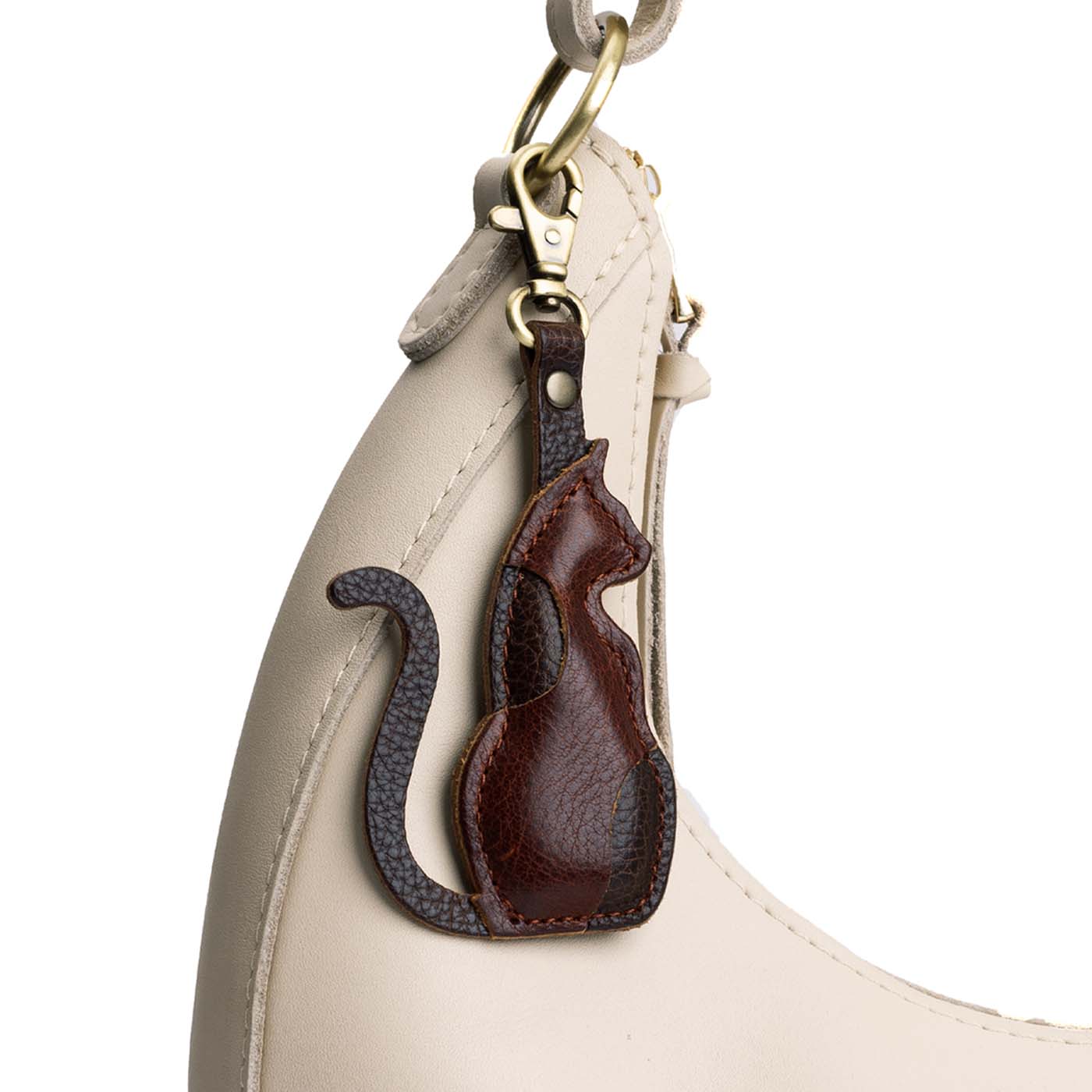 Leather Keychain with Swivel Clasp | Duchess Keychain