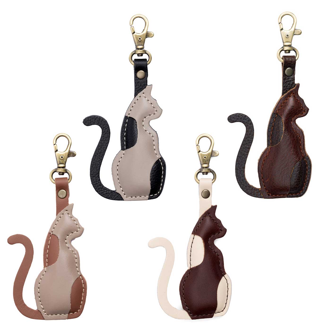Leather Keychain with Swivel Clasp | Duchess Keychain