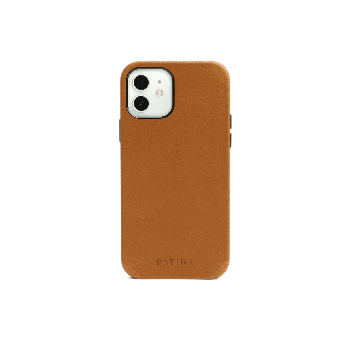 Patina Leather iPhone Case with MagSafe & Protective Lining | Premium Full-Grain