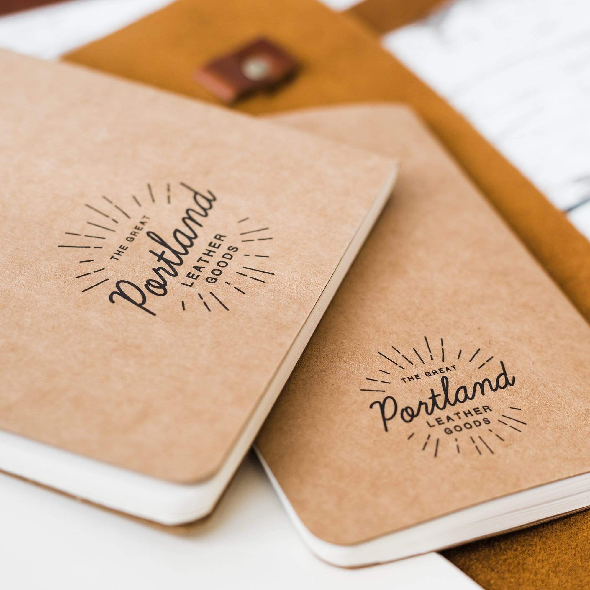 Leather Journal Refill with Kraft Cover & 88 Archival Pages | Lined or Unlined