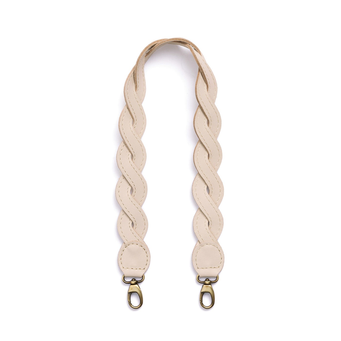 Braided Leather Shoulder Strap for Crossbody Bags | Durable & Adjustable