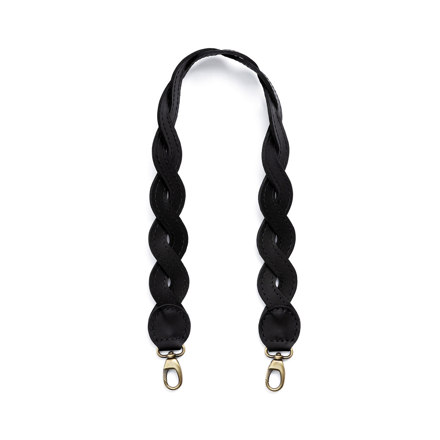 Braided Leather Shoulder Strap for Crossbody Bags | Durable & Adjustable