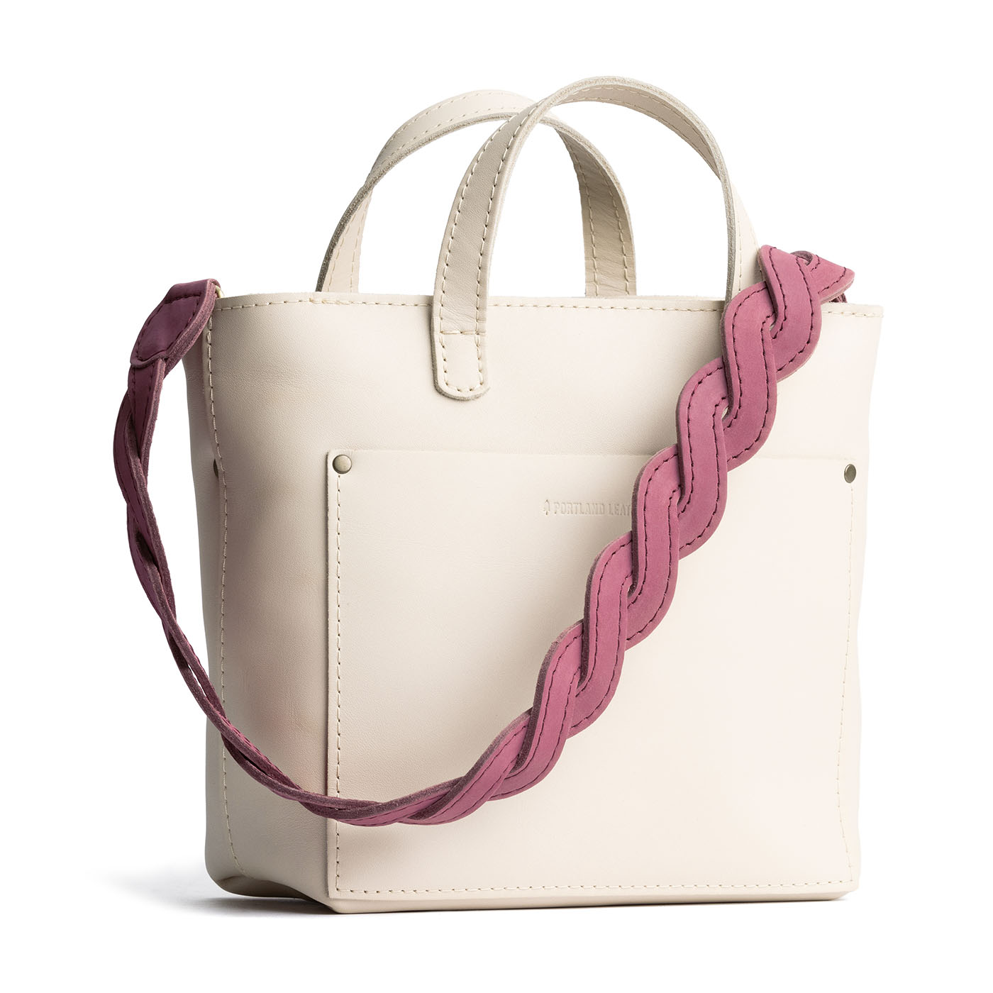 Braided Leather Shoulder Strap for Crossbody Bags | Durable & Adjustable