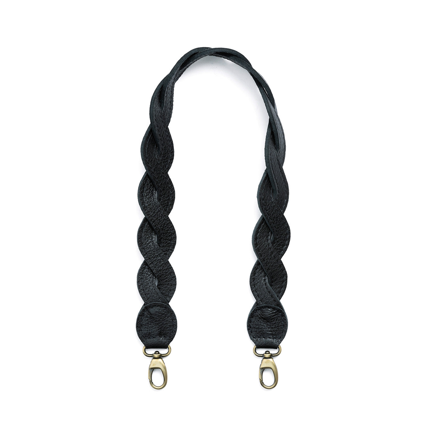 Braided Leather Shoulder Strap for Crossbody Bags | Durable & Adjustable