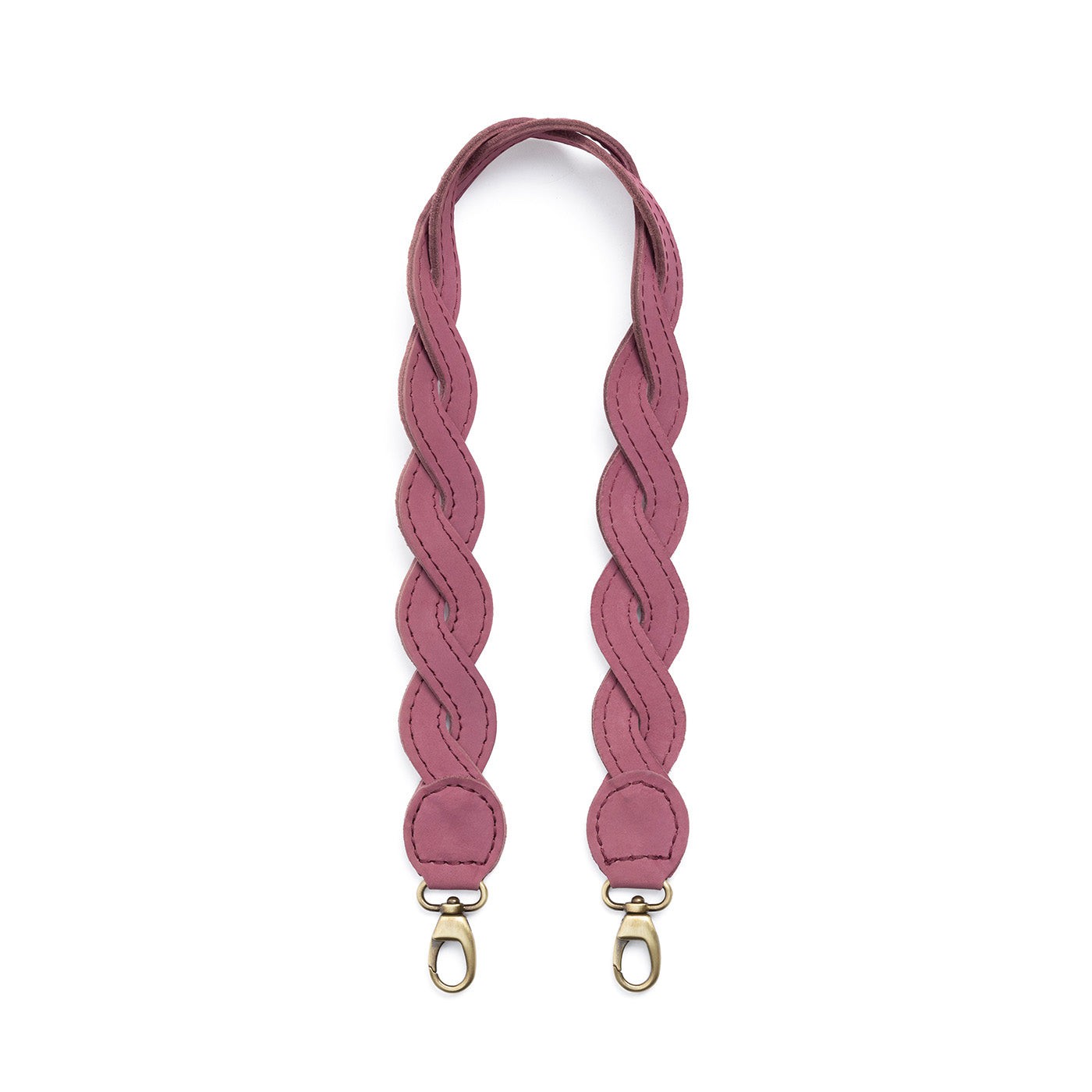 Braided Leather Shoulder Strap for Crossbody Bags | Durable & Adjustable