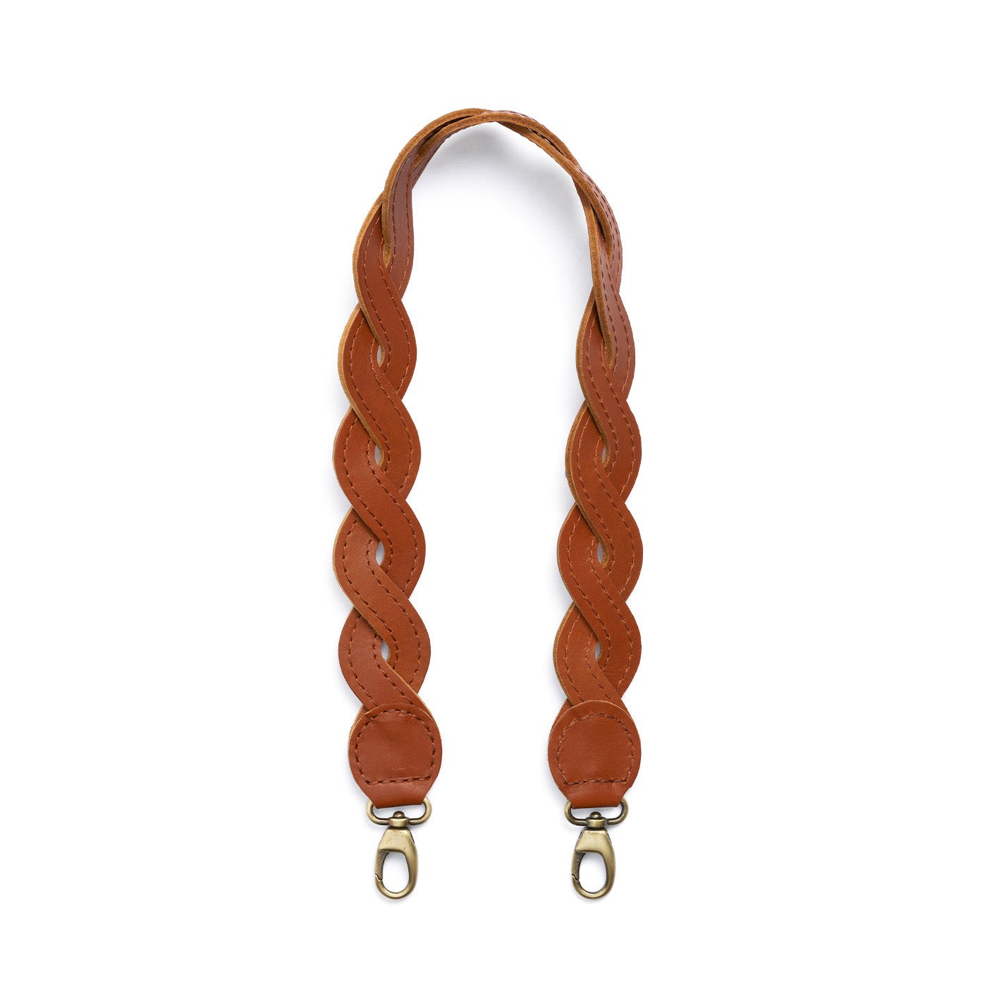 Braided Leather Shoulder Strap for Crossbody Bags | Durable & Adjustable