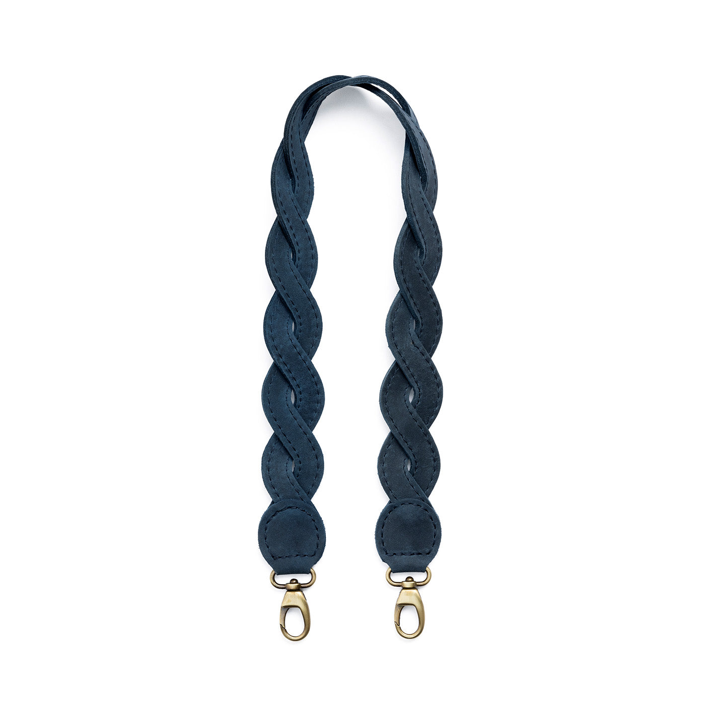 Braided Leather Shoulder Strap for Crossbody Bags | Durable & Adjustable