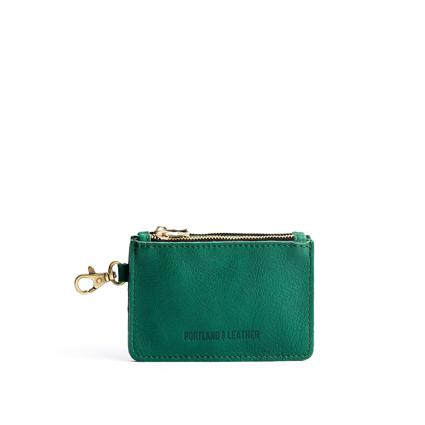 Compact Dual Zipper Wallet with Swivel Clasp | Zip-Zap Duo