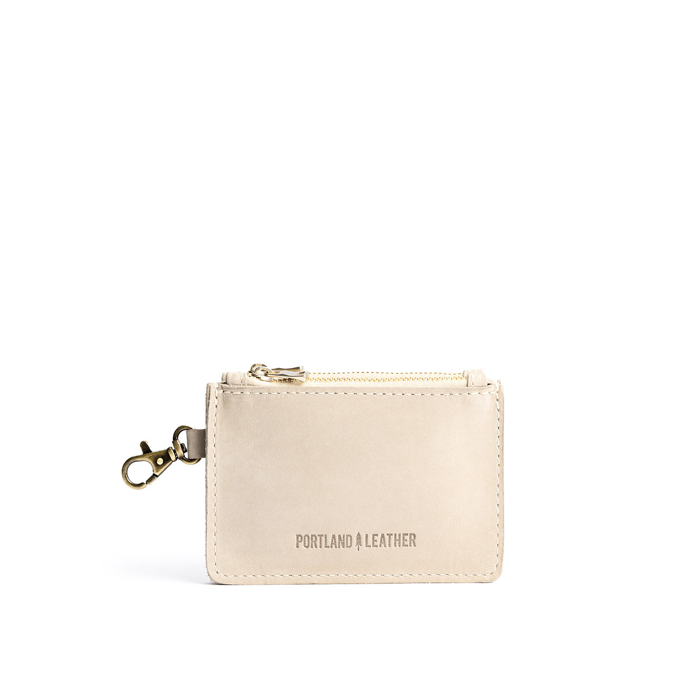 Compact Dual Zipper Wallet with Swivel Clasp | Zip-Zap Duo