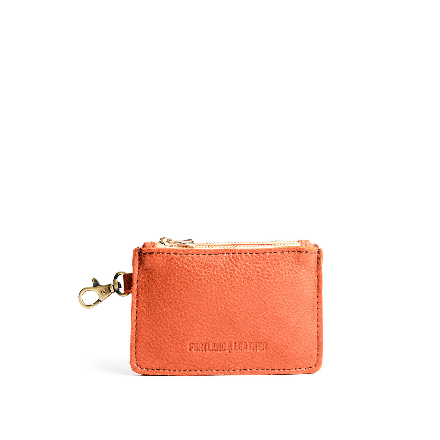 Compact Dual Zipper Wallet with Swivel Clasp | Zip-Zap Duo