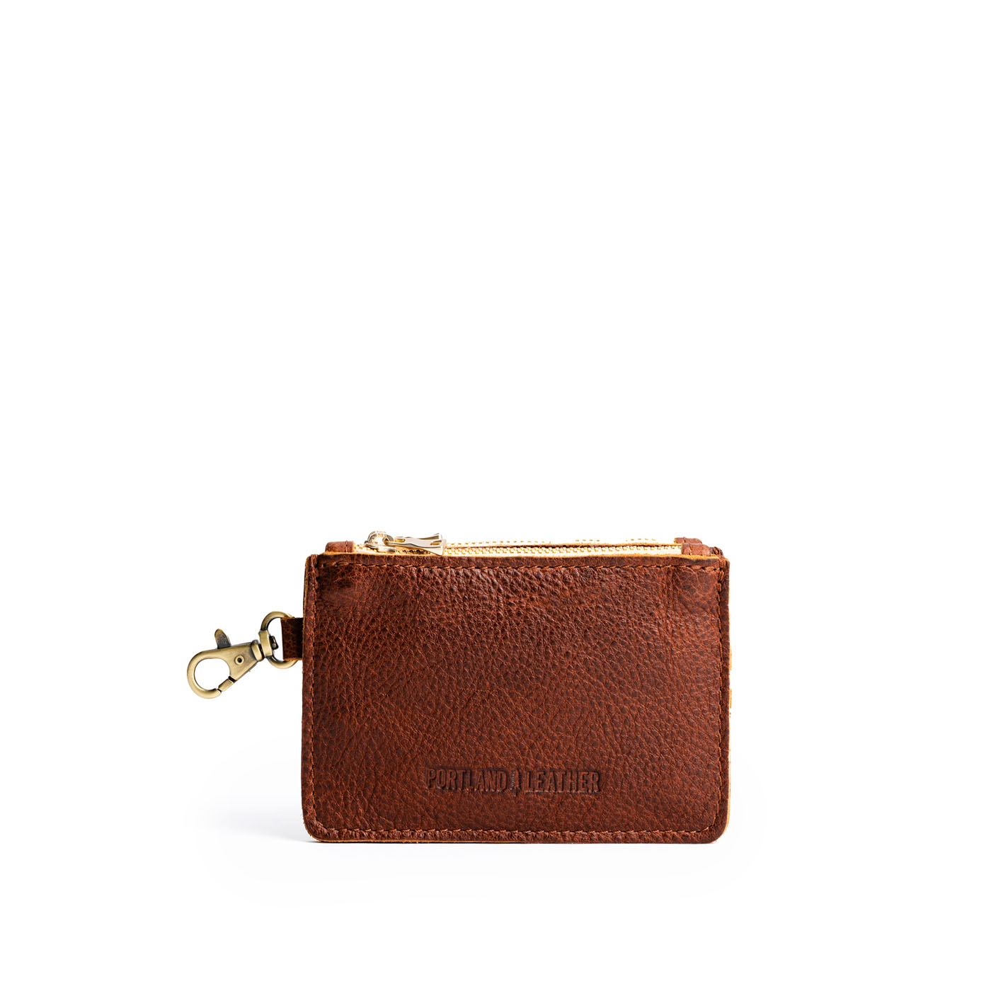 Compact Dual Zipper Wallet with Swivel Clasp | Zip-Zap Duo