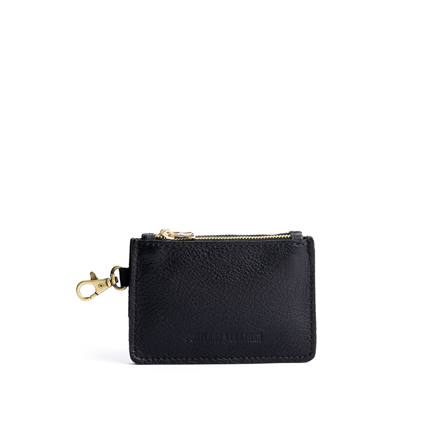 Compact Dual Zipper Wallet with Swivel Clasp | Zip-Zap Duo