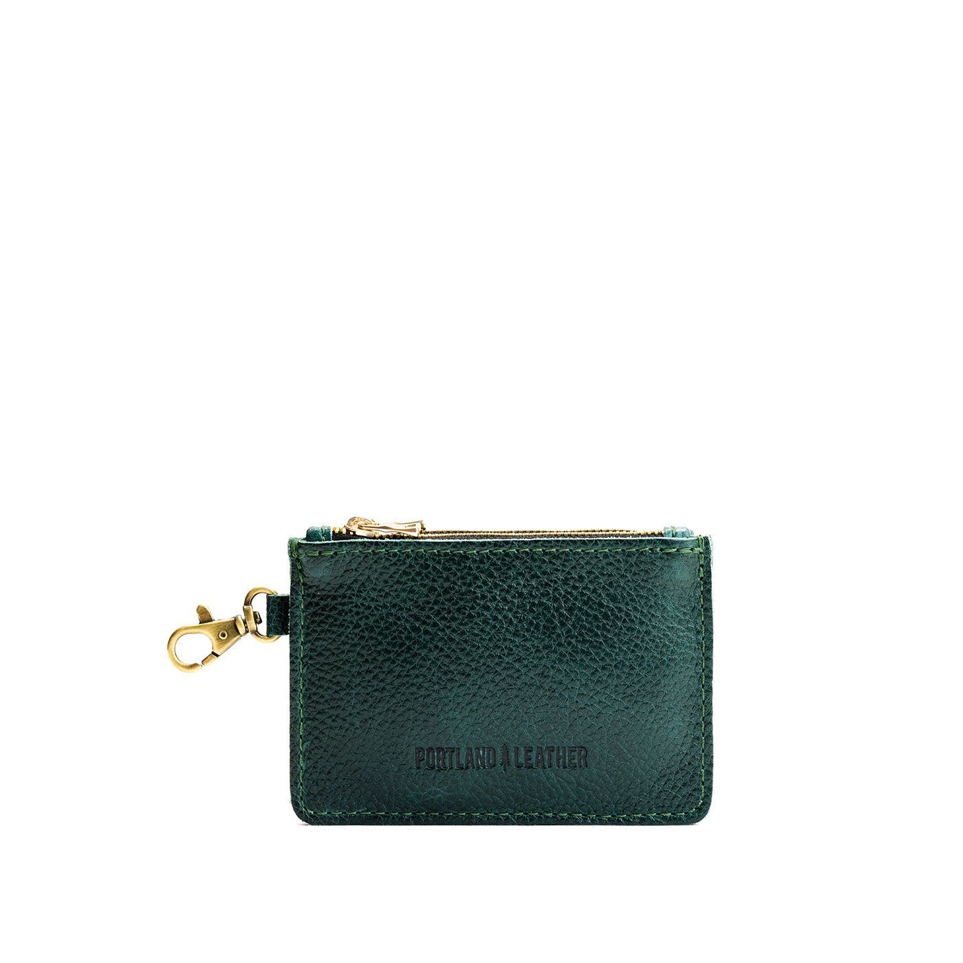 Compact Dual Zipper Wallet with Swivel Clasp | Zip-Zap Duo