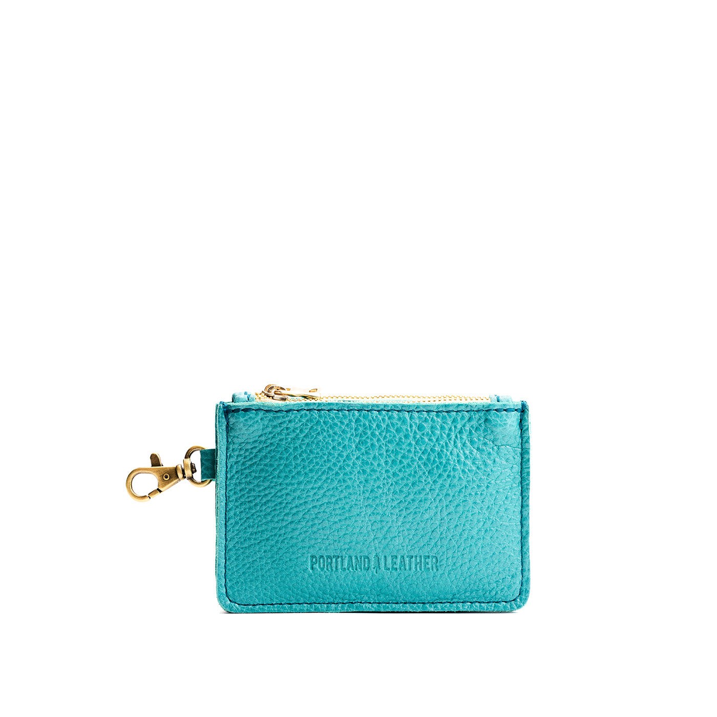 Compact Dual Zipper Wallet with Swivel Clasp | Zip-Zap Duo