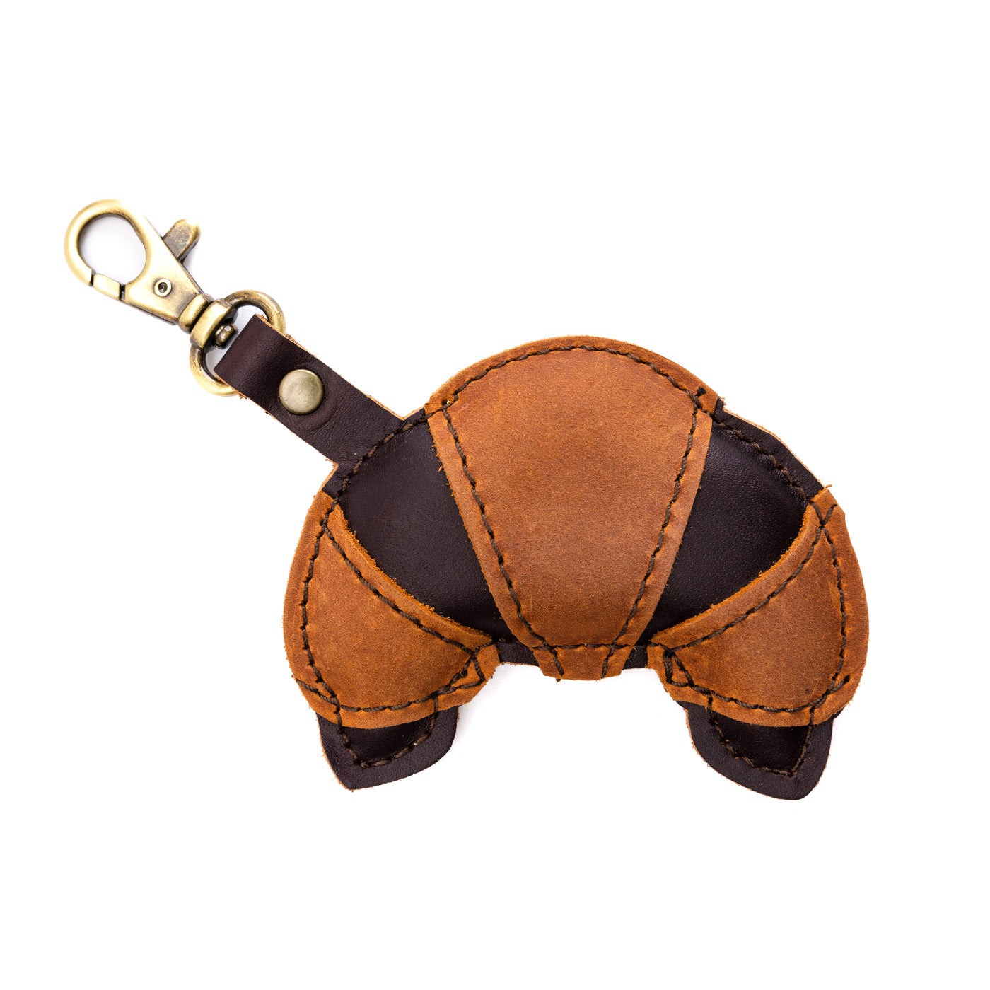 Leather Butter Twist Keychain with Swivel Clasp | Portland Leather