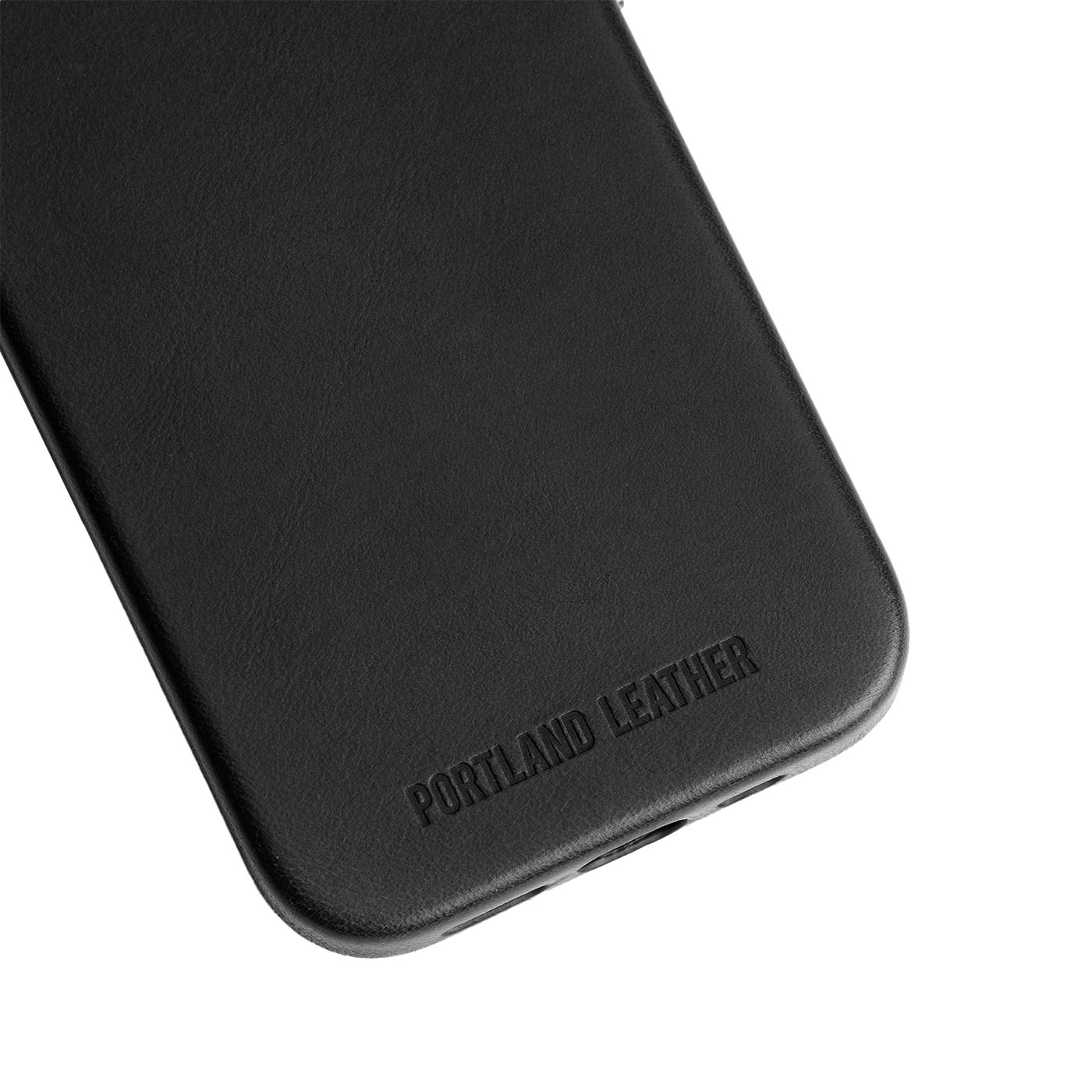 Premium Leather iPhone Case with MagSafe & Protective Lining | Signature Debossed Logo
