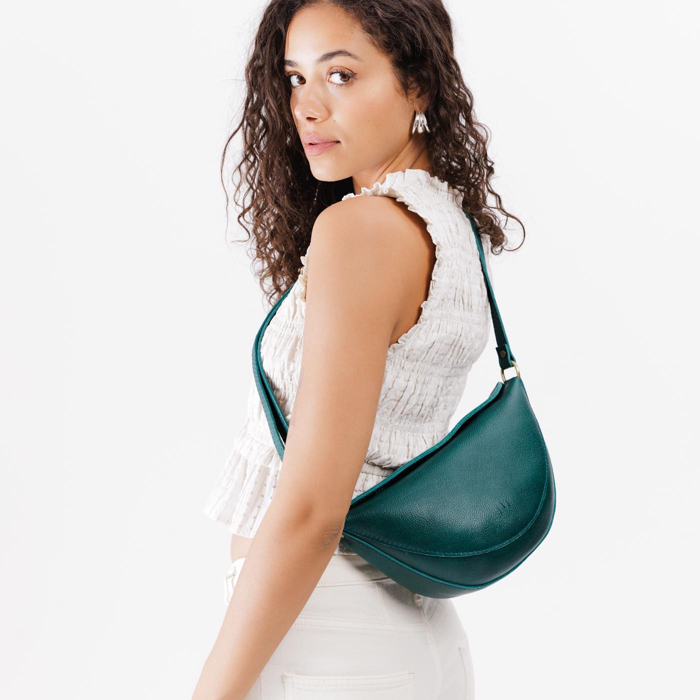 Full Grain Leather Sling Bag with Adjustable Strap | Koala