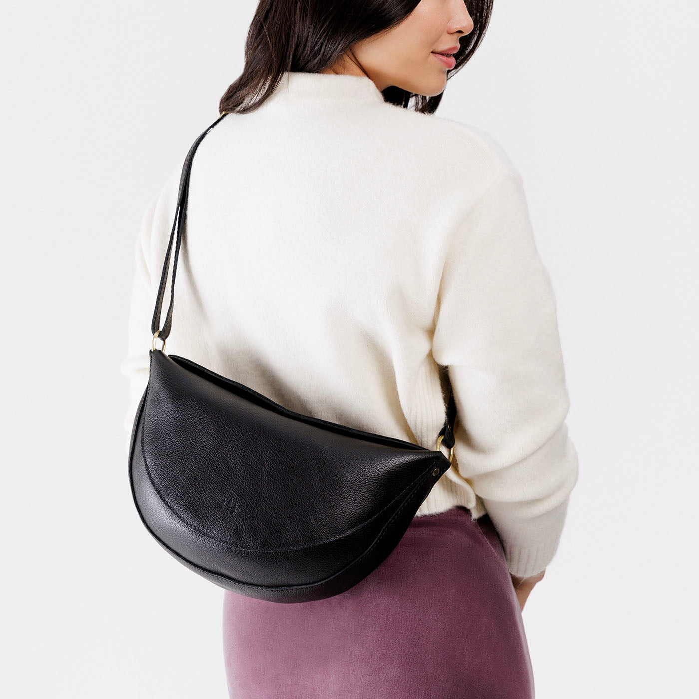 Full Grain Leather Sling Bag with Adjustable Strap | Koala