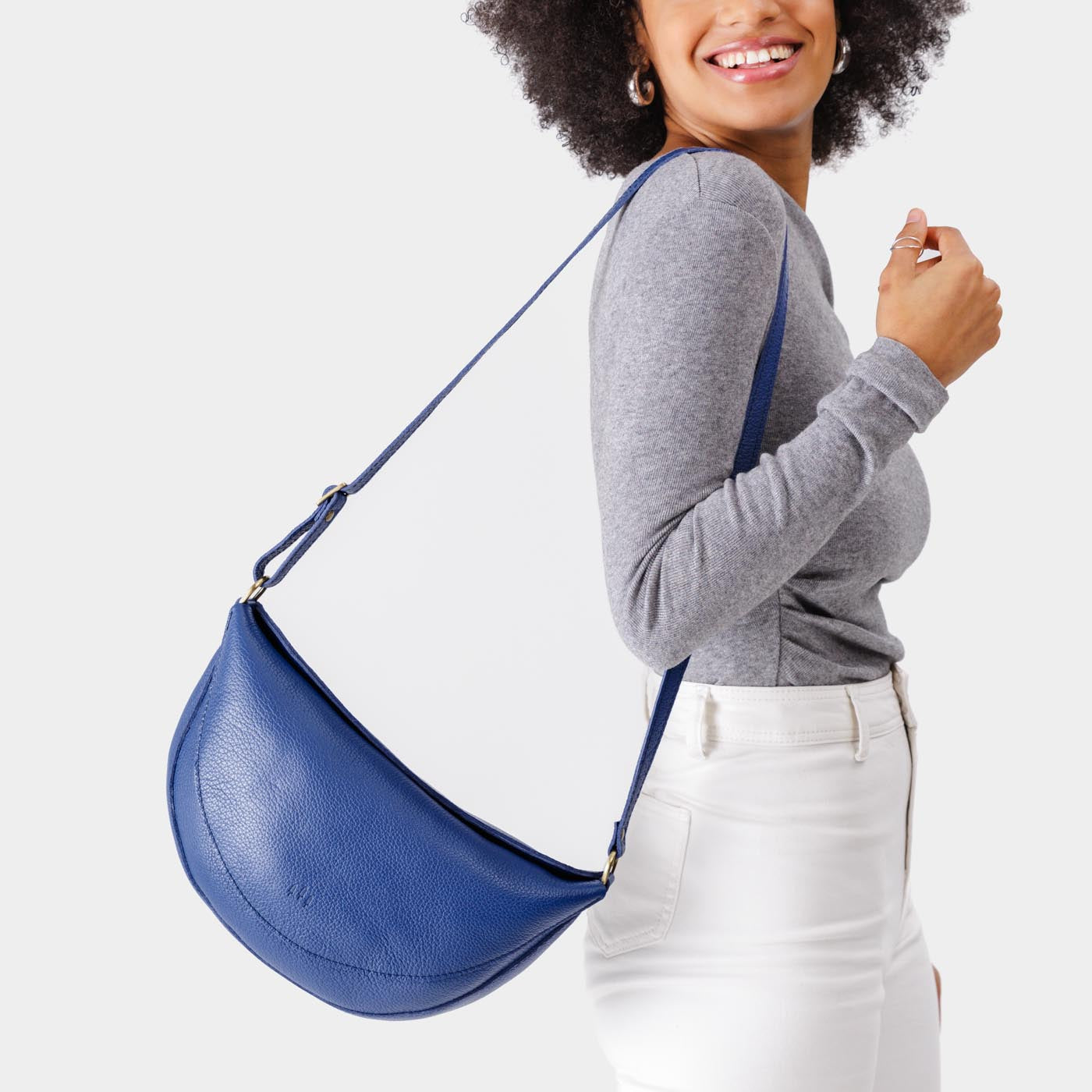 Full Grain Leather Sling Bag with Adjustable Strap | Koala