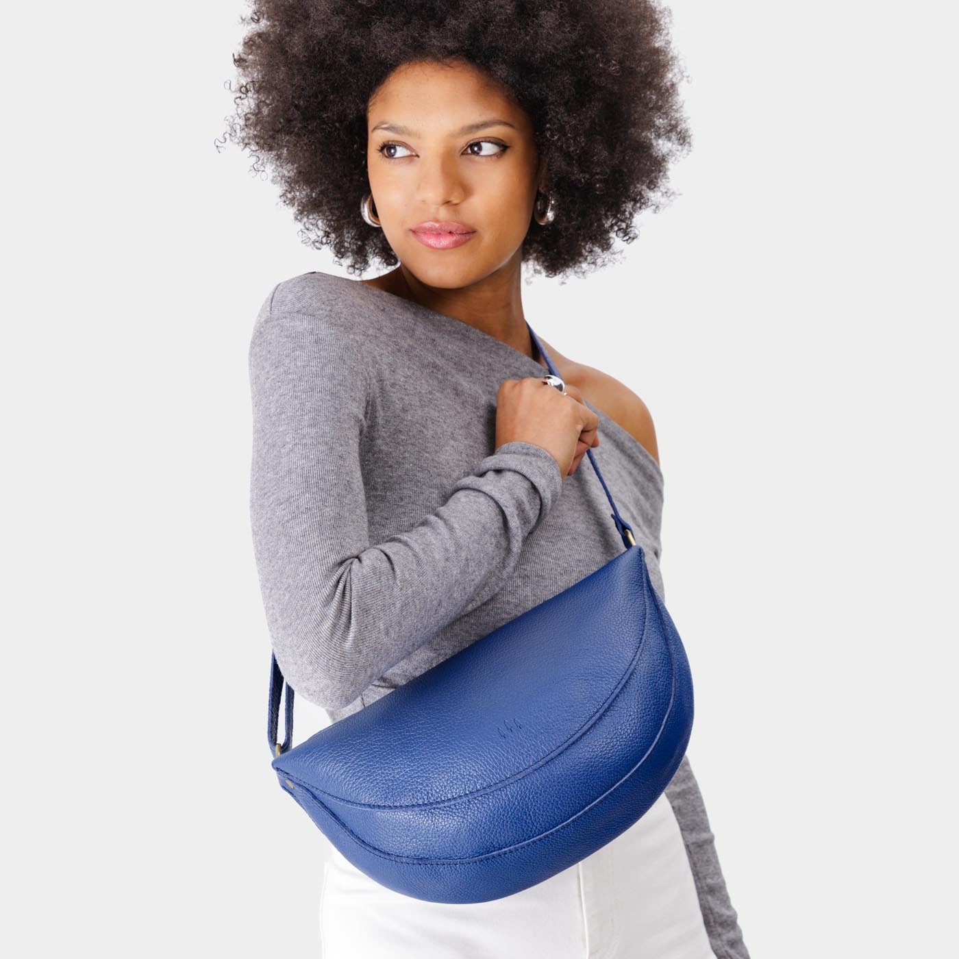 Full Grain Leather Sling Bag with Adjustable Strap | Koala