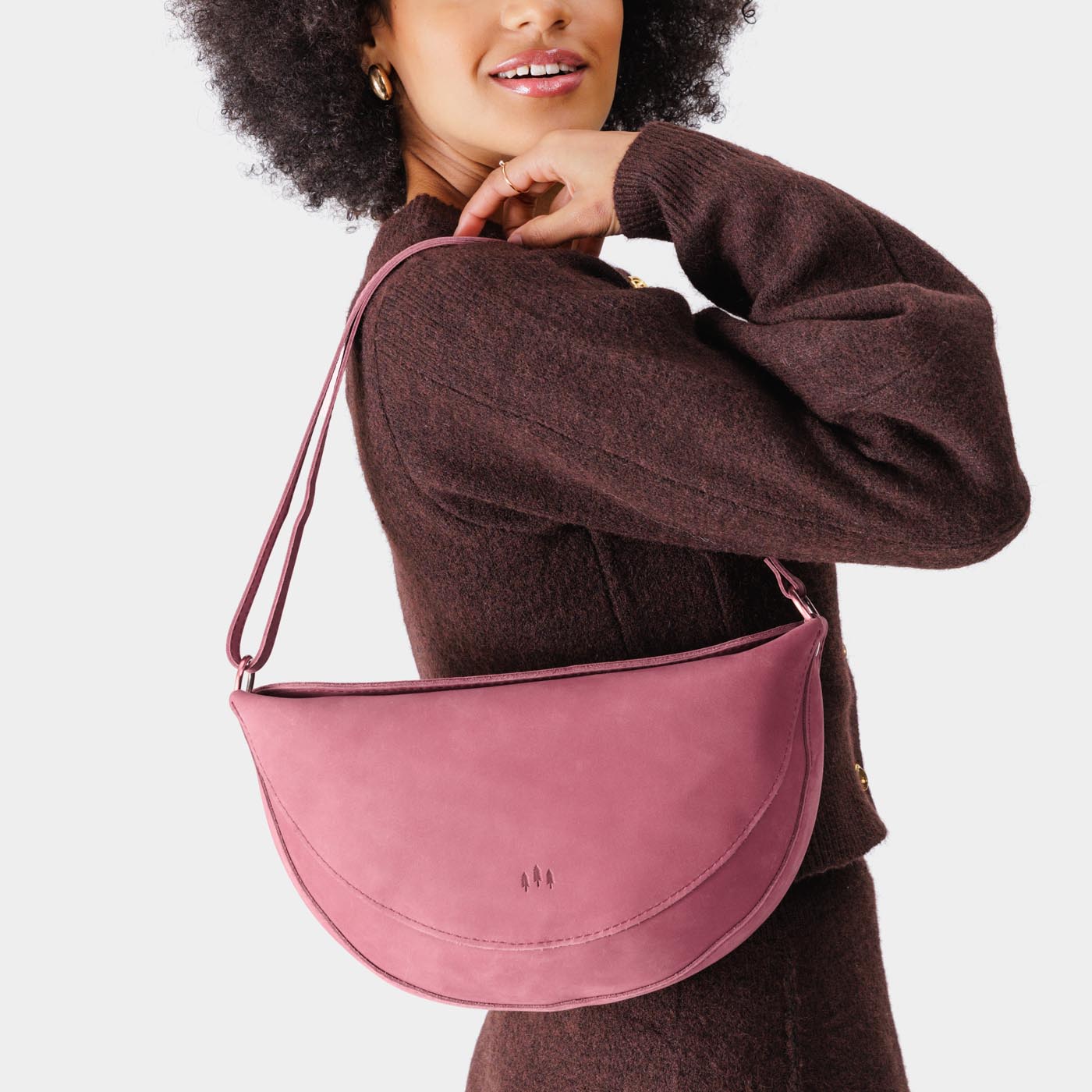 Full Grain Leather Sling Bag with Adjustable Strap | Koala