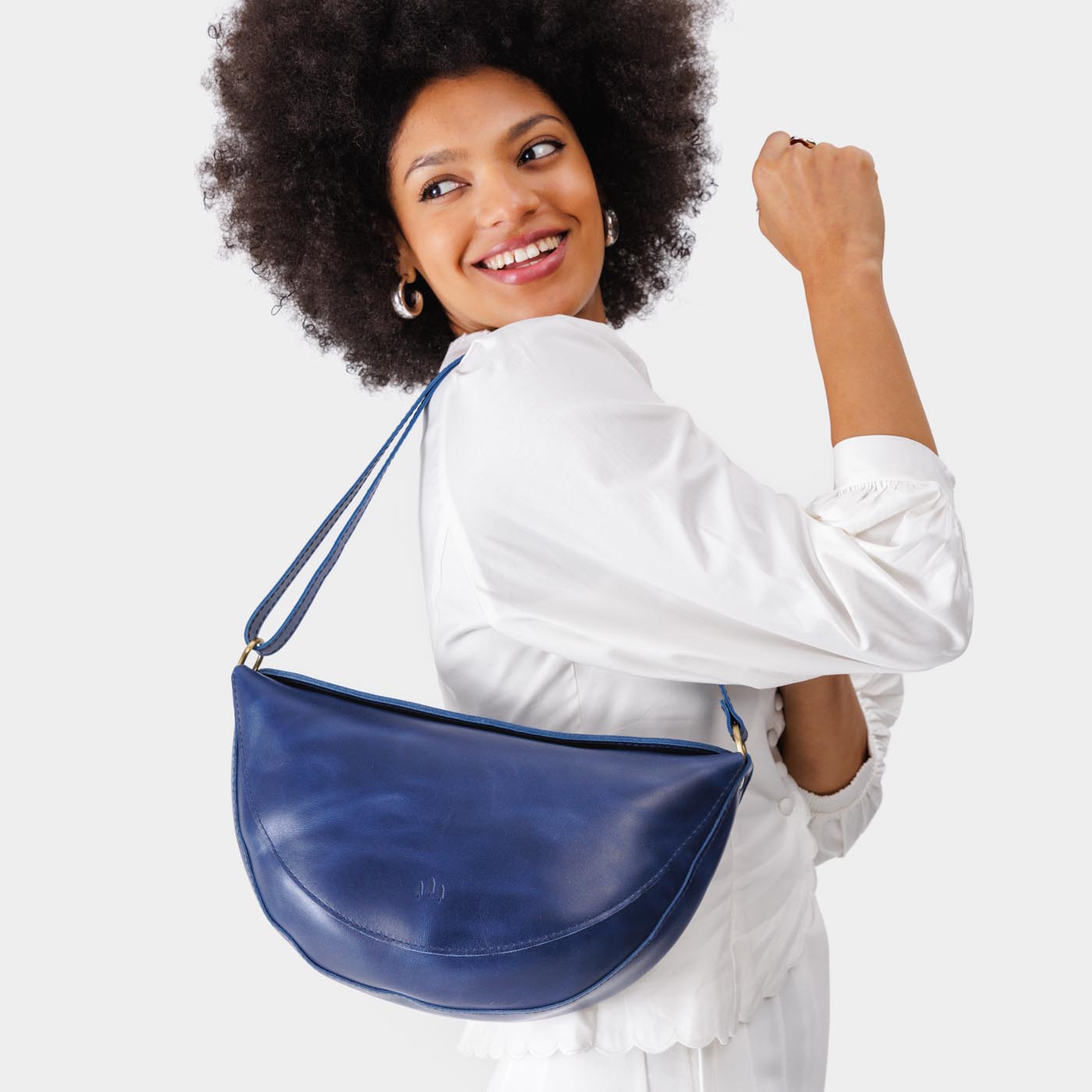 Full Grain Leather Sling Bag with Adjustable Strap | Koala