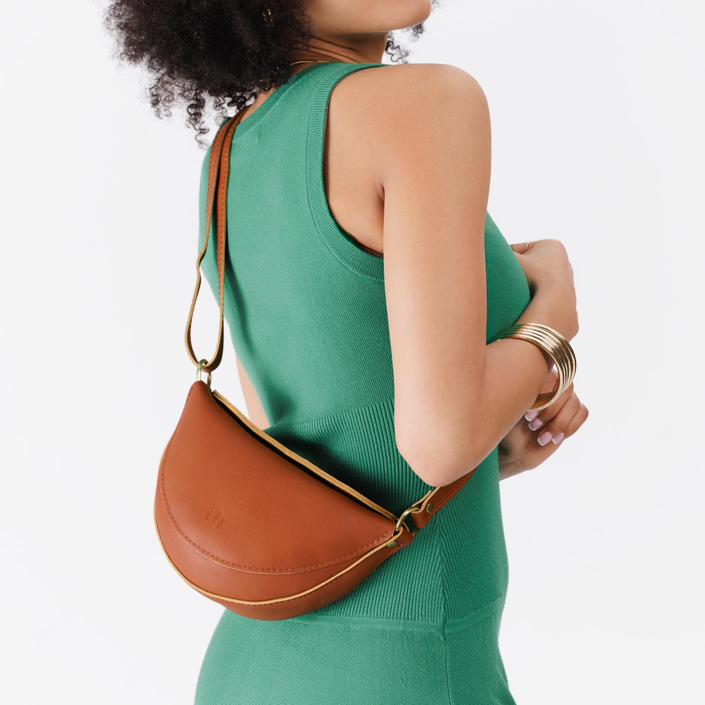 Full Grain Leather Sling Bag with Adjustable Strap | Koala